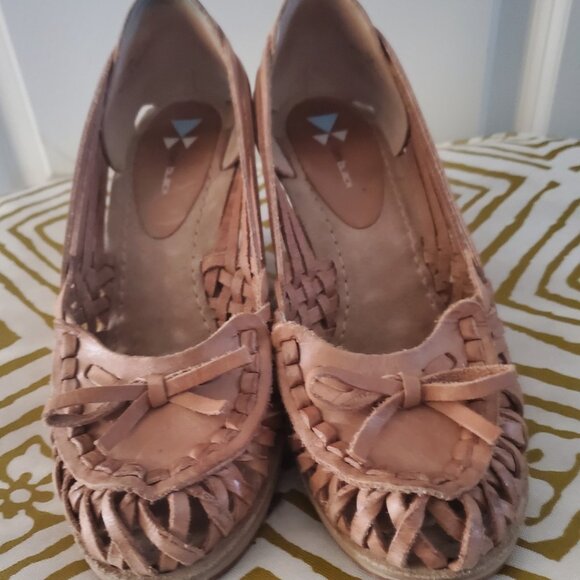 Dani Black Hurrache Wedges - Picture 4 of 7